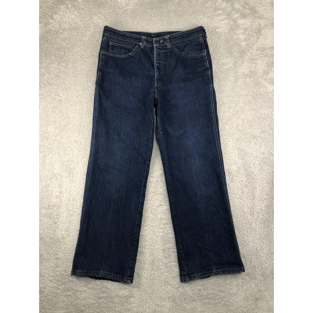 VTG Dior Jeans Men's 32x28 (Tag 34) Blue Straight Denim